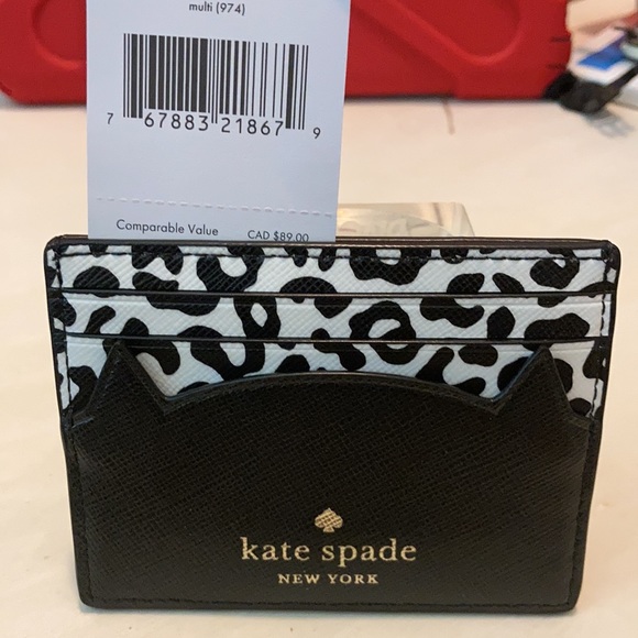 Kate spade slim card holder — Meow - Picture 2 of 2